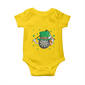 Lucky Darts Board With Irish Flag Baby Onesie St Patricks Day Gift TS12 Daisy Print Your Wear