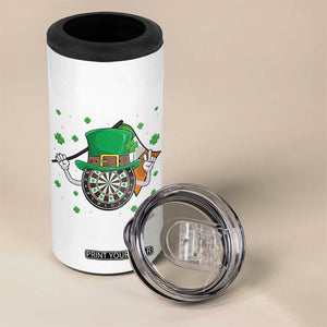 Lucky Darts Board With Irish Flag 4 in 1 Can Cooler Tumbler St Patricks Day Gift TS12 Print Your Wear