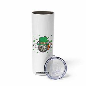 Lucky Darts Board With Irish Flag Skinny Tumbler St Patricks Day Gift TS12 Print Your Wear