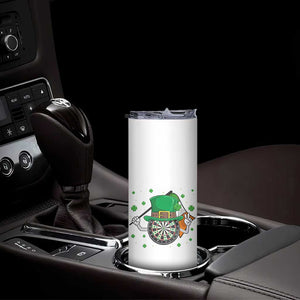 Lucky Darts Board With Irish Flag Skinny Tumbler St Patricks Day Gift TS12 Print Your Wear