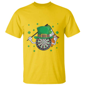 Lucky Darts Board With Irish Flag T Shirt St Patricks Day Gift