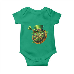 St Patricks Day Irish Darts Board Celebration Gift Baby Onesie TS12 Irish Green Print Your Wear