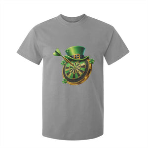 St Patricks Day Irish Darts Board Celebration Gift T Shirt For Kid TS12 Sport Gray Print Your Wear