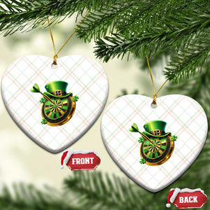 St Patricks Day Irish Darts Board Celebration Gift Ceramic Ornament TS12 Print Your Wear