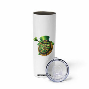 St Patricks Day Irish Darts Board Celebration Gift Skinny Tumbler TS12 Print Your Wear