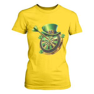 St Patricks Day Irish Darts Board Celebration Gift T Shirt For Women TS12 Daisy Print Your Wear
