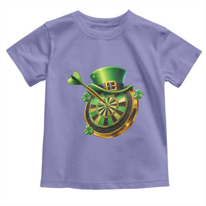 St Patricks Day Irish Darts Board Celebration Gift Toddler T Shirt TS12 Violet Print Your Wear