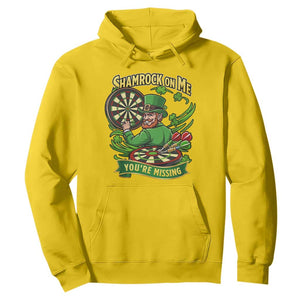 Shamrock On Me Youre Missing Hoodie St Patricks Day Darts Player Gift TS12 Daisy Print Your Wear