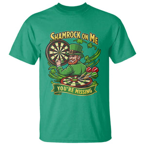 Shamrock On Me Youre Missing T Shirt St Patricks Day Darts Player Gift TS12 Irish Green Print Your Wear
