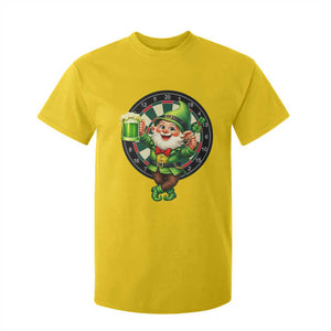 Cheerful Gnome Playing Darts T Shirt For Kid St Patricks Day Gift TS12 Daisy Print Your Wear