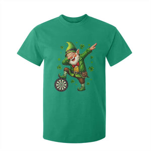 St Patricks Day Cheerful Gnome Dabbing T Shirt For Kid Darts Lover Gift TS12 Irish Green Print Your Wear
