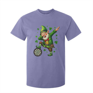 St Patricks Day Cheerful Gnome Dabbing T Shirt For Kid Darts Lover Gift TS12 Violet Print Your Wear