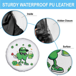 St Patricks Day Shamrock Darts And Beer Lover Gift Spare Tire Cover TS12 Print Your Wear