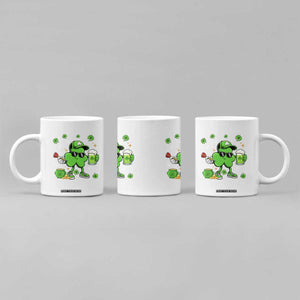 St Patricks Day Shamrock Darts And Beer Lover Gift Coffee Mug TS12 Print Your Wear