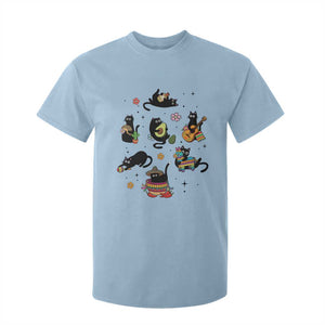 Funny Black Cat Lover Cinco De Mayo T Shirt For Kid Mexican Fiesta Gift TS12 Light Blue Print Your Wear