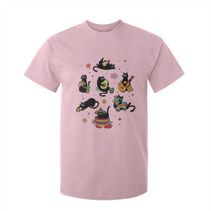 Funny Black Cat Lover Cinco De Mayo T Shirt For Kid Mexican Fiesta Gift TS12 Light Pink Print Your Wear