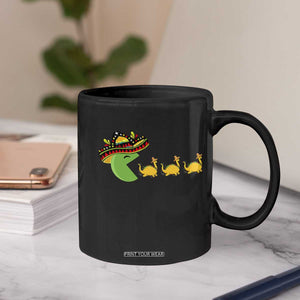 Funny Retro Game Tacosaurus Coffee Mug Cinco De Mayo Taco Lover Gift TS12 Print Your Wear