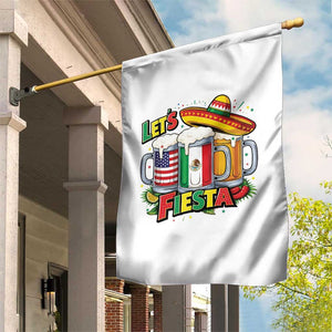 Funny Beer Drinking Cinco De Mayo Party Gift Garden Flag Lets Fiesta TS12 Print Your Wear