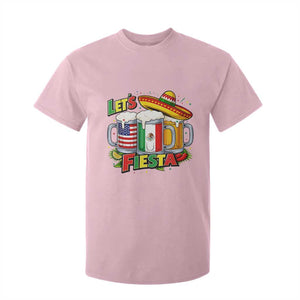 Funny Beer Drinking Cinco De Mayo Party Gift T Shirt For Kid Lets Fiesta TS12 Light Pink Print Your Wear