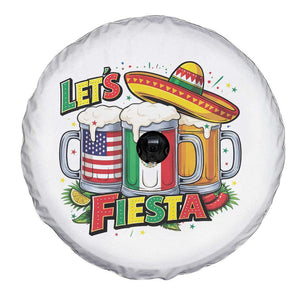 Funny Beer Drinking Cinco De Mayo Party Gift Spare Tire Cover Lets Fiesta TS12 Print Your Wear