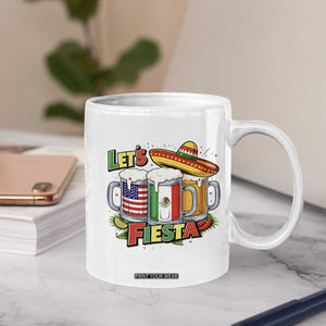 Funny Beer Drinking Cinco De Mayo Party Gift Coffee Mug Lets Fiesta TS12 Print Your Wear
