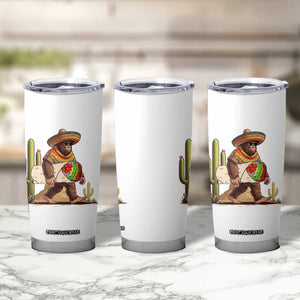 Funny Cinco De Mayo Bigfoot Burrito Lover Gift Tumbler Cup TS12 Print Your Wear