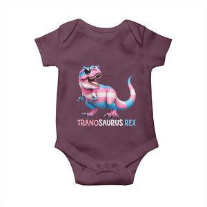 Transaurus Rex Transgender Pride Baby Onesie Funny Dinosaur Lover