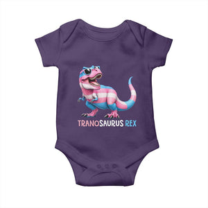 Transaurus Rex Transgender Pride Baby Onesie Funny Dinosaur Lover