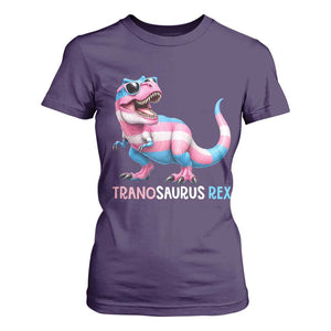 Transaurus Rex Transgender Pride T Shirt For Women Funny Dinosaur Lover
