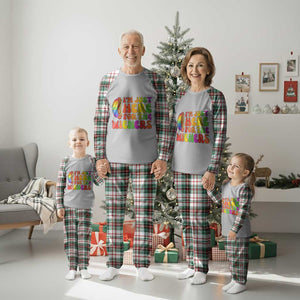 Funny Im Just Here For The Wieners Plaid Pajama Set LGBTQ Pride Party Gift