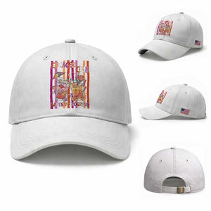 Engaged Club Wives In Progress Baseball Cap Lesbian Bachelorette Engagement Gift TS12 Baseball Cap Universal Fit White Print Your Wear