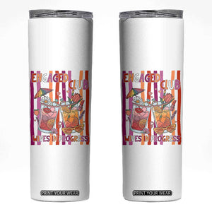Engaged Club Wives In Progress Skinny Tumbler Lesbian Bachelorette Engagement Gift