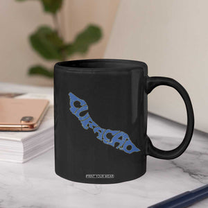 Curacao Flag Map Pride Coffee Mug Proud Curacaoan Heritage Gift