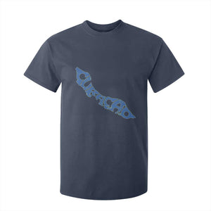 Curacao Flag Map Pride T Shirt For Kid Proud Curacaoan Heritage Gift