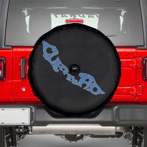 Curacao Flag Map Pride Spare Tire Cover Proud Curacaoan Heritage Gift