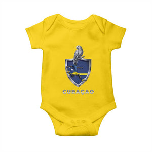 Supporting Curacao Soccer 2026 Baby Onesie Caribbean Team Pride Gift