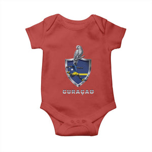 Supporting Curacao Soccer 2026 Baby Onesie Caribbean Team Pride Gift