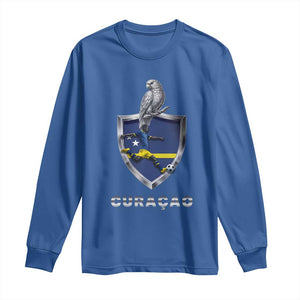Supporting Curacao Soccer 2026 Long Sleeve Shirt Caribbean Team Pride Gift