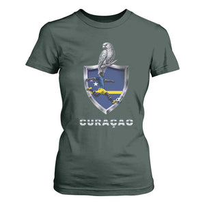 Supporting Curacao Soccer 2026 T Shirt For Women Caribbean Team Pride Gift