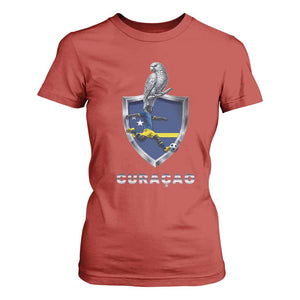 Supporting Curacao Soccer 2026 T Shirt For Women Caribbean Team Pride Gift