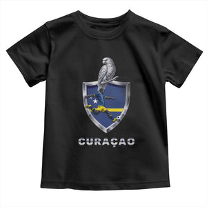 Supporting Curacao Soccer 2026 Toddler T Shirt Caribbean Team Pride Gift