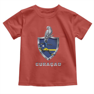 Supporting Curacao Soccer 2026 Toddler T Shirt Caribbean Team Pride Gift