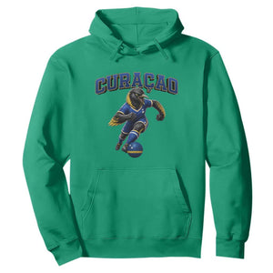 Funny Curacao Bird Soccer Lover Hoodie Caribbean Island Gift