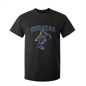 Funny Curacao Bird Soccer Lover T Shirt For Kid Caribbean Island Gift