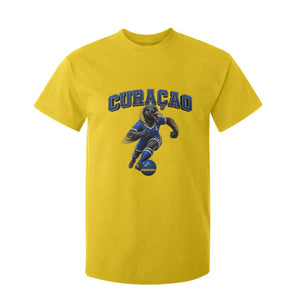 Funny Curacao Bird Soccer Lover T Shirt For Kid Caribbean Island Gift