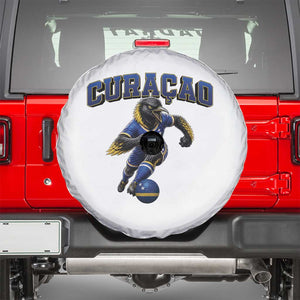 Funny Curacao Bird Soccer Lover Spare Tire Cover Caribbean Island Gift