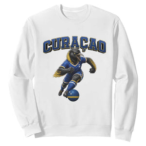 Funny Curacao Bird Soccer Lover Sweatshirt Caribbean Island Gift