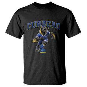 Funny Curacao Bird Soccer Lover T Shirt Caribbean Island Gift