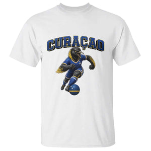 Funny Curacao Bird Soccer Lover T Shirt Caribbean Island Gift