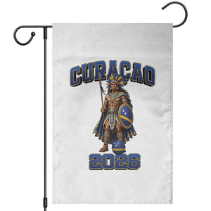 Curacao Warrior Football Fan Garden Flag Proud Island Game Day Gift
